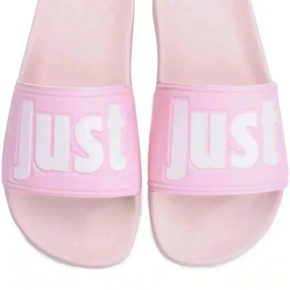 Just Cavalli Footwear - Pool Slides, Pink, fits size 8-8.5 NWT